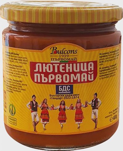 BULCONS Лютеница Първомай
БДС
