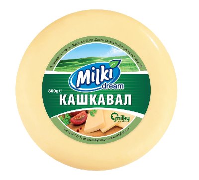 MILKI DREAM Кашкавал
от краве мляко